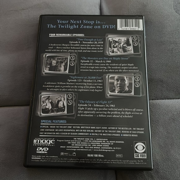 The Twilight Zone Vol 2 DVD - Picture 2 of 4